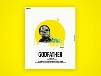 Character Poster Design - 2 adobe photoshop characterdesign characterposter film flyers godfather malayalamfilm poster art poster design visual art visual design