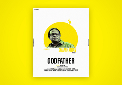 Character Poster Design - 2 adobe photoshop characterdesign characterposter film flyers godfather malayalamfilm poster art poster design visual art visual design