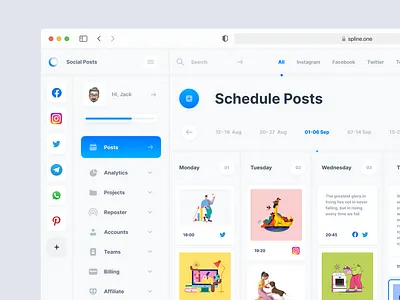 Free Dashboard on Figma dashboard design system figma interface ui ux web