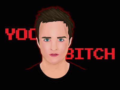 Vector portraait of Jessy Pinkman( Aaron Paul) from Breaking Bad aaron paul breaking bad designer digital art digital illustration digital painting dribbble graphic design hireme human illustration illustration portfolio portrait portrait art portrait illustration vector art vector illustration vector portrait vectorart