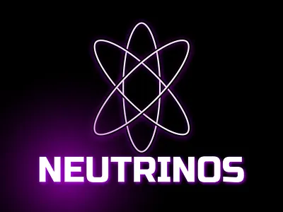 Neon style design figma logo neon