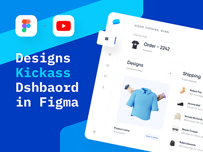 Design Kickass Dashboard with Figma | Youtube Tutorial dashboard list view dashboard sidebar dashboard tutorial dashboard ui dashboard ui tutorial design tutorial figma tutorial minimal dashboard ui tutorial youtube tutorial