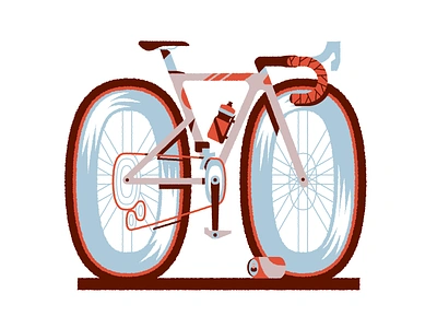 🏁🏁🏁 bicycle bike character design illustration travel