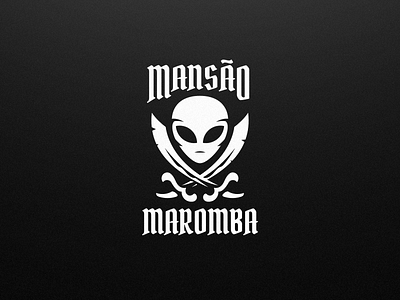 Mansão Maromba - Redesign e Motion alien brand design graphic design logo motion motion graphics pirate spade vector