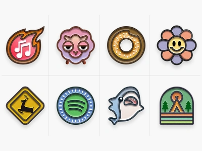 Grow Achievements in June 2022 achievement badge health icon pin reward sleep stickers