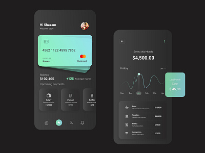 Exploration UI e-wallet adobe illustrator adobe photoshop adobe xd bank app banking app dailyui e money e wallet figma figma ui flat glassmorphism saving app uidesign uiux uiuxdesign