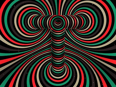 Letter “T”, 36daysoftype 2021 36days 36daysoftype 36daysoftype t 36daysoftype08 abstract distortion color geometrical type graphic design hypnotic kinetic typography letter t op art opart optical illusion psychedelic abstraction striped trippy visual effect