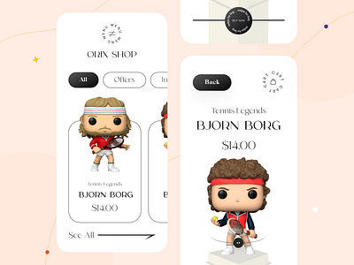 Toy Shop App app app design apple application dribbble best shot mobile mobile app mobile app design mobile design mobile ui orix popular popular design popular shot sajon ui ui ux ui design uidesign uiux