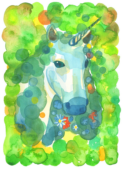 Enchanted Forest enchanted forest fantasy magic magical unicorn unicorns white horse