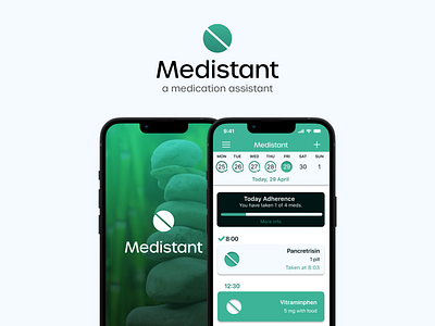 Medistant branding graphic design userinterface