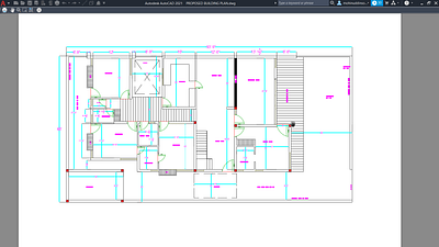 house floorplan 2d drawing autocad floorplan home plan