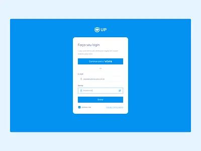 UP - Login design healthcare input login page management medical product product design text field ui up valid
