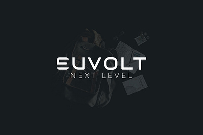 Euvolt Logo Design brand brand designer brand identity concept illustrator logo logo designer logodesign logos photoshop simple typography ui design