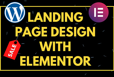 50% of design responsive landing, squeeze, or sales page design developer khaled musarraf developerkhaled elementor landing page landing page concept landing page design landing pages wordpress wordpress theme