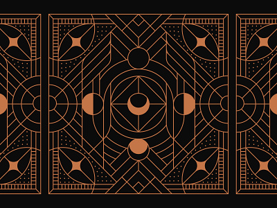 Moonline art artwork bandana branding design eye geometric identity illustration lineart linework logo mark minimal monoline moon music print