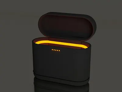 earphone-chargerpack 3d blender
