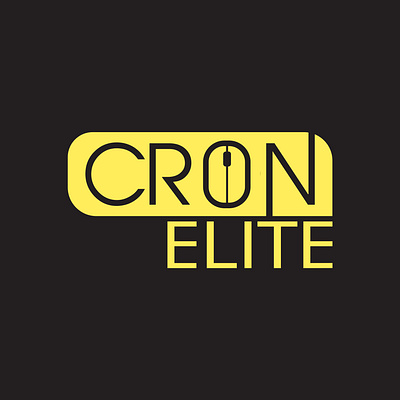 CRON ELITE 21 branding create logo creative design design icon it company logo designs logodesign typography vector web