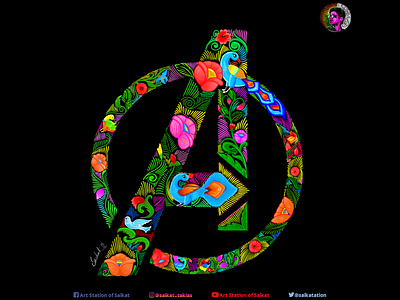 Rickshaw Painting Avengers Logo avengers avengersendgame bangladesh bangladeshi bangladeshi artist bangladeshi folk art bangladeshi rickshaw painting digital illustration digitalart folkart logo logodesign logos rickshaw art rickshaw art bangladesh rickshaw paint rickshaw painting traditional art vector vector art