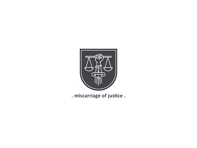 Logo Design :: Miscarriage of Justice attorney attorney law attorney logo attorneys justice law law firm lawyer logo logo design logodesign logomark logos miscarriage of law