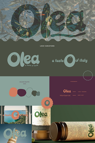 Olea: Olive Oil Brand Identity animation brand identity branding business startup design graphic design illustration logo logo design olive oil typography ui ux vector