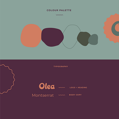 Colour Palette and Typography Inspo: Olea- Olive Oil Company branding company startup design design inspiration graphic design illustration inspo logo logo design olive oil typography ux vector