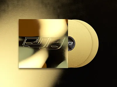 Rina Sawayama 3D Vinyl 3d 3dillustration 3drender album art album cover album cover design branding c4d cinema4d design eltonjohn rinasawayama vinyl record