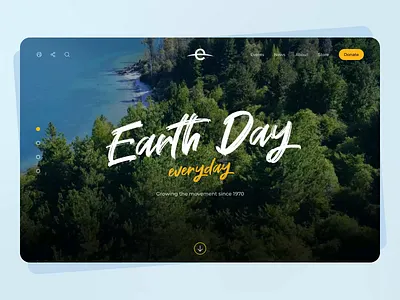 Earth Day 2021 branding earth earth day travel ui ui design ux ux design web web design