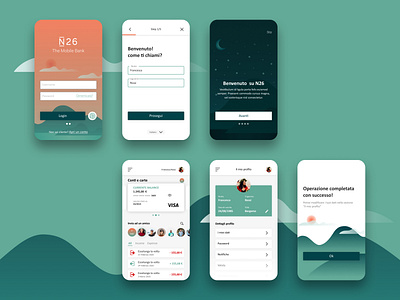 N26 app web design