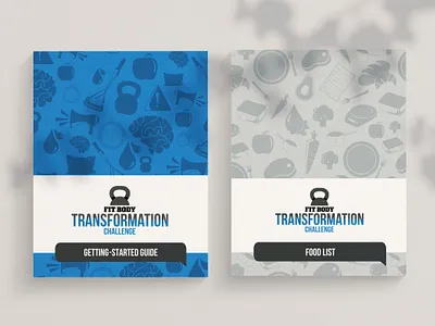 Fit Body Challenge Product Design branding fitness fitness center graphic design illustration visual design