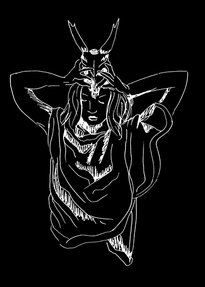 Shaman black and white deer deer woman folk folk music pagan shaman shamaness shamanism skull spiritual woman