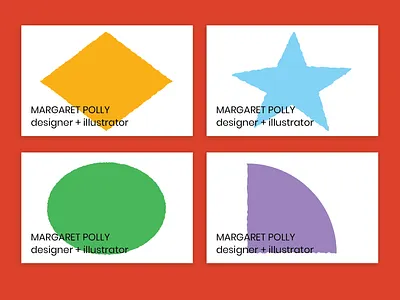 Dingbat Business cards! branding business cards collage color cutout design dingbat font identity illustration lettering logo personal shapes symbol tool type type design typeface typography