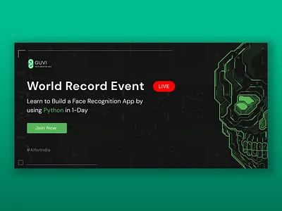 Landing Page Banner banner branding chennai designer e learning illustration landing page design typography ui vector