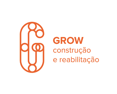 Grow - construction logo contruction logo