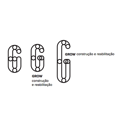 Grow - Constructions brand design logo vector