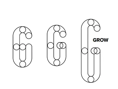 Grow - Constructions brand branding logo vector