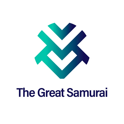 The Great Samurai Logo brand design icon illustration logo