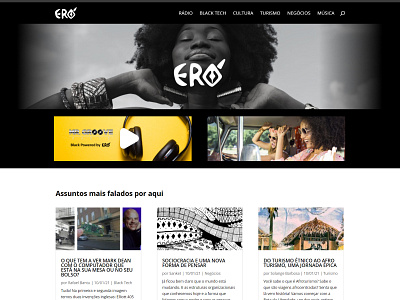 blog ERO branding logo ux website design