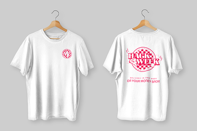 JWP Hack Week T-shirt graphic design hack week merch pizza tshirt vector