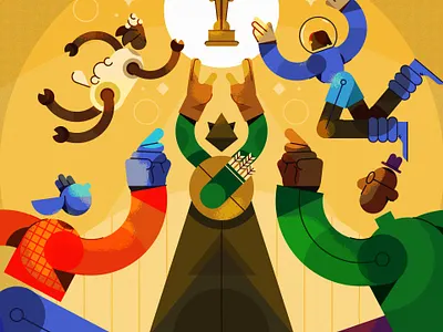 Oscars 2021 best animated movies farmageddon onward oscars overthemoon soul wolfwalkers