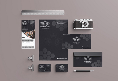 Elegant Stationery Design brand brand design brand identity branding branding design elegant elegant design graphicdesign graphics illustration promotion promotional design stationary stationary design stationery stationery design stationery set