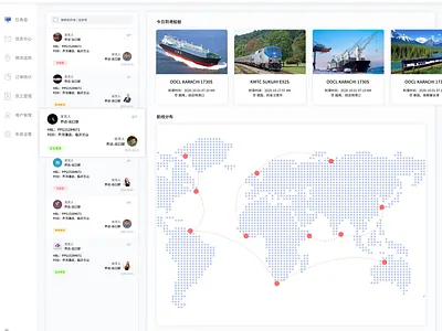 Logistics tracking of logistics management system annalysis list logistic system web design