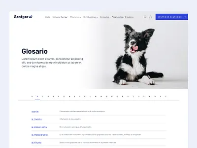 Glosario animals clinics glossary pet veterinary