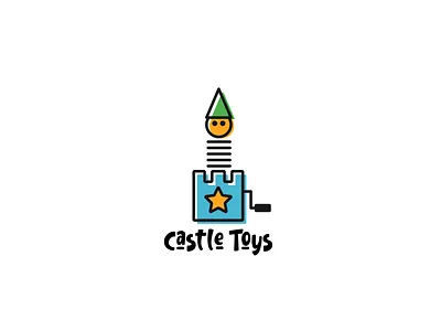 Logo Design: Castle Toys branding castle creative design illustrator logo logo design logodesigns logos toys