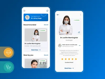 Healthcare App appointment apppointment book consulting doctor doctor app health healthcare mobile app mobile app design mobile application online