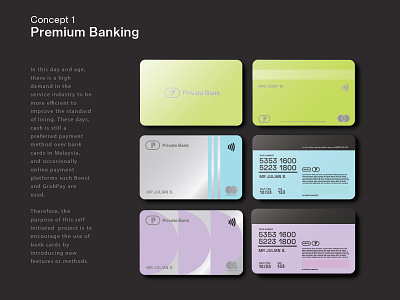 Bank Card Redesign art direction brand brand design brand identity branding design graphic design identity design logo logodesign visual identity