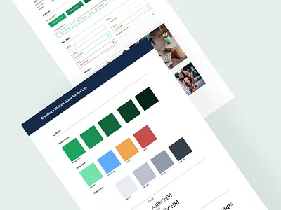 Yes Life - UI Style Guide style guide styleguide typography ui uidesign