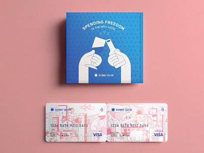 Bank Card Redesign art direction brand brand design brand identity branding design graphic design identity design logo logodesign visual identity