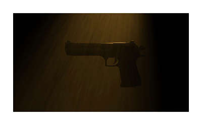 desert eagle 50 calibre blender3d blendercycles