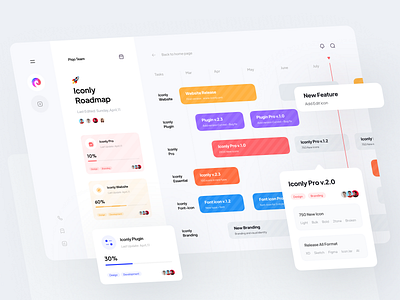 Iconly Roadmap dashboard dashboard ui icon icon design icon set icongraphy iconly icons icons design icons pack iconset iconsets notion roadmap task tasklist tasks trello ui web design