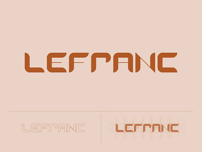 Lefranc - Branding architecture brand branding design graphic design illustration logo logotype stationery vector